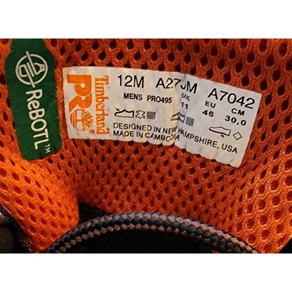 Timberland Pro Men's Payload 6" Composite Toe 12 Brown Medium - Picture 12 of 12